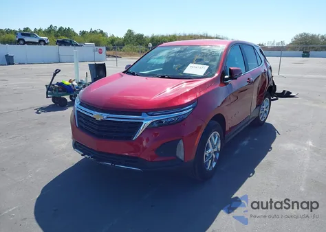 2024 Chevrolet Equinox Fwd Lt из США, поврежденный, VIN 3GNAXKEG5RS101436